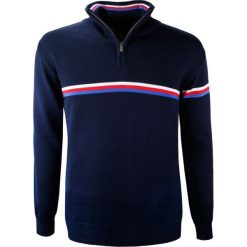 Kama sweter Merino 4056 XXL ciemnoniebieski. Niebieskie swetry damskie Kama, xxl, bez wzorów, z dzianiny, bez rękawów, bez kaptura. Za 529,00 zł.