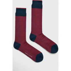 Tommy Hilfiger - Skarpety. Czerwone skarpetki męskie marki TOMMY HILFIGER, z bawełny. W wyprzedaży za 29,90 zł.