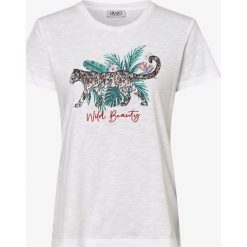 Liu Jo Collection - T-shirt damski, biały. Białe t-shirty damskie Liu Jo Collection, m, z nadrukiem, bez kołnierzyka. Za 349,95 zł.