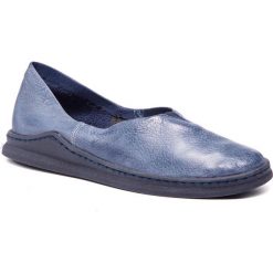 Półbuty MACIEJKA - 04078-17/00-0 Granat Na Jeans. Niebieskie półbuty damskie Maciejka, z jeansu. W wyprzedaży za 149,00 zł.