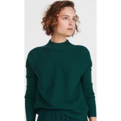 Sweter ze stójką - Khaki. Brązowe swetry damskie Reserved, s, bez wzorów, bez rękawów, bez kaptura. Za 69,99 zł.