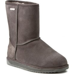 Buty EMU AUSTRALIA - Paterson Lo W10771 Charcoal 2016. Szare kozaki damskie EMU Australia, z wełny, na niskim obcasie, bez zapięcia. W wyprzedaży za 449,00 zł.