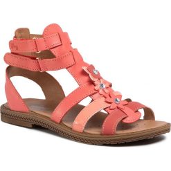 Sandały PRIMIGI - 5382822 D Kiss. Czerwone sandały dziewczęce Primigi, ze skóry ekologicznej, bez zapięcia. Za 279,00 zł.