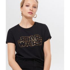 Koszulka Star Wars - Czarny. Czarne koszulki damskie Mohito, s, retro. Za 59,99 zł.