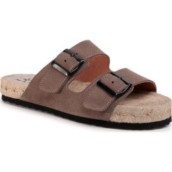 Espadryle MANEBI - Nordic Sandals K 1.9 R0 Coco Brown. Pomarańczowe espadryle damskie Manebi, bez wzorów, ze skóry, bez obcasa. W wyprzedaży za 319,00 zł.