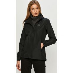 Jack Wolfskin - Kurtka. Czarne kurtki damskie Jack Wolfskin, s, bez wzorów, z poliesteru. W wyprzedaży za 319,90 zł.