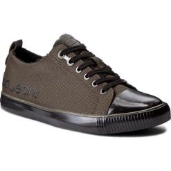 Trampki CALVIN KLEIN JEANS - Arturo S0475 Cargo. Zielone półbuty męskie Calvin Klein Jeans, bez wzorów, z jeansu, eleganckie, bez zapięcia. W wyprzedaży za 289,00 zł.