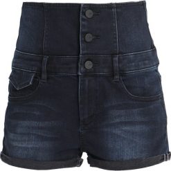 Miss Sixty HAL Szorty jeansowe blue black denim. Niebieskie jeansy damskie marki Miss Sixty, z elastanu. Za 409,00 zł.
