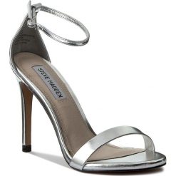 Sandały damskie: Sandały STEVE MADDEN – Stecy Sandal 91000080-0W0-07004-14010 Silver Metallic