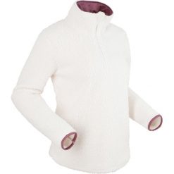 Bluzy damskie: Bluza z polaru „baranka”, długi rękaw bonprix biel wełny