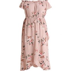 Długie sukienki: City Chic DRESS ROSE PLAY Długa sukienka rose