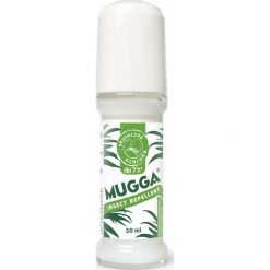 Mugga mleczko Roll-on 20% DEET na komary i kleszcze 50ml. Pomarańczowe plecaki męskie Decathlon, bez wzorów. Za 22,99 zł.