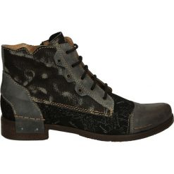 Botki - 541D COM B-16. Czarne botki damskie skórzane marki Venezia. Za 339,00 zł.