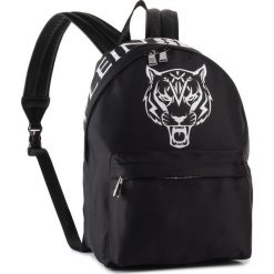Plecak PLEIN SPORT - Backpack Tiger F19A MBA0764 STE003N Black/White 0201. Czarne plecaki męskie Plein Sport, bez wzorów, z materiału, sportowe. W wyprzedaży za 989,00 zł.