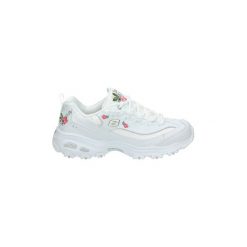 Buty Skechers 11977-WHT. Niebieskie buty sportowe damskie marki Skechers. Za 285,60 zł.