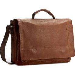 Torba na laptopa STRELLSON - Upminister BriefBag MHF 4010001923 Cognac 703. Pomarańczowe torby męskie skórzane Strellson, bez wzorów, ze skóry. W wyprzedaży za 999,00 zł.