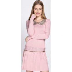 Różowa Sukienka Shiny. Czerwone sukienki hiszpanki Born2be, l, mini. Za 49,99 zł.