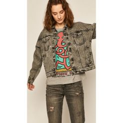 Medicine - Kurtka jeansowa Denim Days. Czarne kurtki damskie MEDICINE, s, bez wzorów, z bawełny, krótkie, bez kaptura. Za 139,90 zł.
