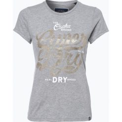 T-shirty damskie: Superdry – T-shirt damski, szary