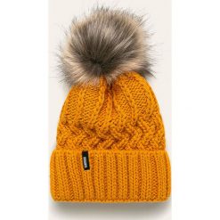 Answear - Czapka. Czapki damskie ANSWEAR, bez wzorów, z dzianiny. Za 49,90 zł.