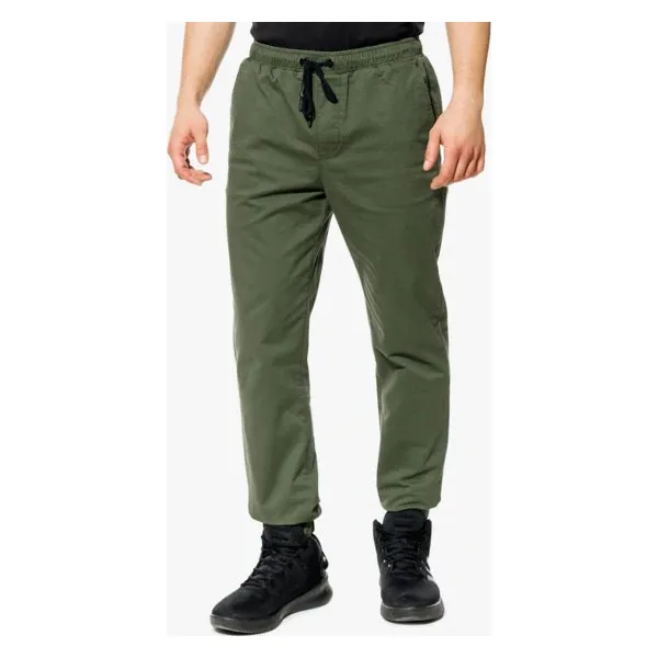Feewear Spodnie Milo , khaki, rozmiar XXL. Brązowe spodnie męskie Feewear, na co dzień, xxl, bez wzorów, z elastanu. W wyprzedaży za 63,99 zł.