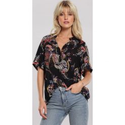 Czarna Koszula Unbelievable Style. Czarne koszule damskie Renee, xl, bez wzorów, bez kołnierzyka, bez rękawów. W wyprzedaży za 44,99 zł.