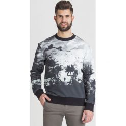 BLUZA Just Cavalli. Czarne bluzy męskie xl, z bawełny, z okrągłym kołnierzem. Za 615,00 zł.