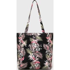 Seafolly - Torebka. Czarne torebki klasyczne damskie Seafolly, z materiału, casualowe, duże. W wyprzedaży za 129,90 zł.