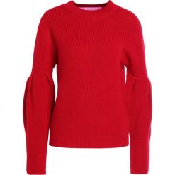 Swetry klasyczne damskie: 81hours Studio RIBBED PUFF SLEEVES Sweter deep red