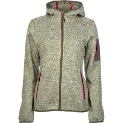 Kurtka polarowa w kolorze khaki. Brązowe bluzy damskie CMP Women, s, bez wzorów, z dzianiny, bez kaptura. W wyprzedaży za 131,95 zł.