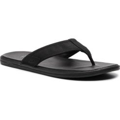 Japonki UGG - M Seaside Flip Leather 1102690 M/Blk. Czarne klapki męskie marki Ugg, z materiału. Za 429,00 zł.