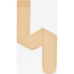 Rajstopy z mikrofibry 3 pack - Brązowy. Pomarańczowe rajstopy damskie Reserved, bez wzorów. Za 29,99 zł.