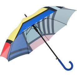 Parasole: Parasol "Memphis" z kolorowym wzorem - dł. 87 cm
