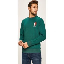Jack & Jones - Bluza. Szare bluzy męskie Jack & Jones, s, z aplikacjami, z bawełny, z okrągłym kołnierzem, bez rękawów, bez kaptura. Za 129,90 zł.