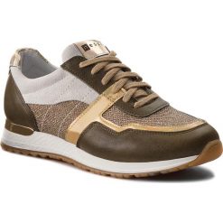 Sneakersy NESSI - 18322 Khaki. Zielone półbuty damskie Nessi, z zamszu. W wyprzedaży za 229,00 zł.