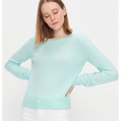 Sweter basic - Turkusowy. Niebieskie swetry damskie House, s, bez wzorów, bez rękawów, bez kaptura. Za 69,99 zł.