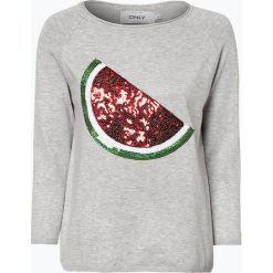 Swetry klasyczne damskie: ONLY – Sweter damski – Marley, szary