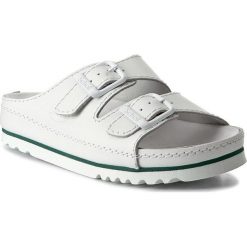 Klapki SCHOLL - Air Bag F21528 1065 350 White. Białe klapki damskie Scholl, ze skóry. Za 290,00 zł.