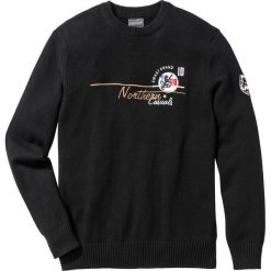 Swetry klasyczne męskie: Sweter Regular Fit bonprix czarny