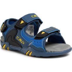 Sandały CMP - Alphard Hiking Sandal 39Q9614 Cosmo/Lemonade 08NE. Niebieskie sandały chłopięce CMP, ze skóry ekologicznej, bez zapięcia. Za 149,00 zł.