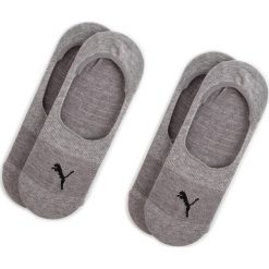 Zestaw 2 par stopek unisex PUMA - 906245 Middle Grey Melange 039. Szare skarpetki damskie Puma, bez wzorów, z elastanu. Za 39,00 zł.