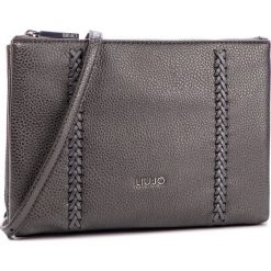Torebka LIU JO - Xs Crossbody Ceresi N68057 E0033 Grape Juice Met. 04203. Szare torebki klasyczne damskie Liu Jo, z aplikacjami, ze skóry ekologicznej, zdobione, bez dodatków. W wyprzedaży za 249,00 zł.