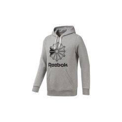 Kurtki ocieplane Reebok Classic Bluza z kapturem Classics Big Logo. Szare bluzy męskie marki Reebok Classic, s, bez wzorów, z kapturem, bez rękawów, z kapturem. Za 229,00 zł.