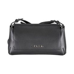 Torebka w kolorze czarnym - (S)29 x (W)15 x (G)8 cm. Czarne torebki klasyczne damskie Calvin Klein, w paski, ze skóry, na ramię, bez dodatków. W wyprzedaży za 379,95 zł.