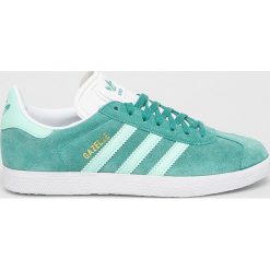Adidas Originals - Buty Gazelle. Buty sportowe damskie adidas Originals, bez wzorów, ze skóry, sportowe. W wyprzedaży za 249,90 zł.