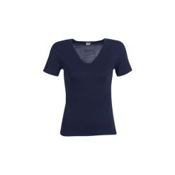 T-shirty z krótkim rękawem Petit Bateau BABARI. Niebieskie t-shirty damskie Petit Bateau, s, bez wzorów, bez kołnierzyka. Za 79,00 zł.