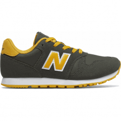 New Balance YC373FD. Brązowe buciki niemowlęce New Balance, z materiału, bez zapięcia. Za 249,99 zł.