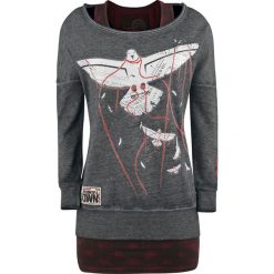Bluzy damskie: System Of A Down EMP Signature Collection Bluza damska szary/bordowy