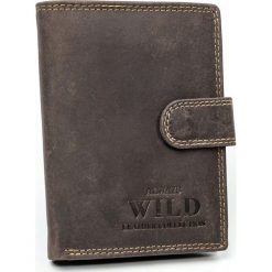 PORĘCZNY PORTFEL ALWAYS WILD | SKÓRA NATURALNA | N890L-MHU BROWN. Brązowe portfele męskie ALWAYS WILD, bez wzorów, ze skóry. Za 47,90 zł.