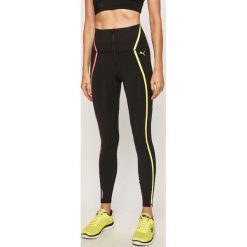 Puma - Legginsy. Czarne spodnie damskie Puma, s, z aplikacjami, z elastanu. Za 299,90 zł.